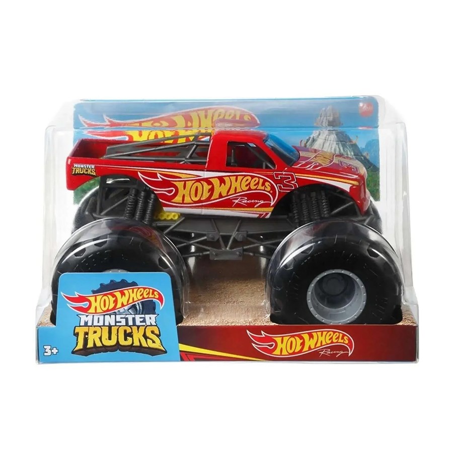 Hot Wheels Monster Trucks 1:24 Arabalar Racing Ara