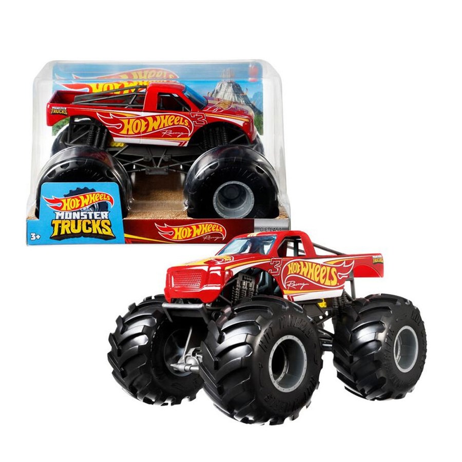 Hot Wheels Monster Trucks 1:24 Arabalar Racing Ara