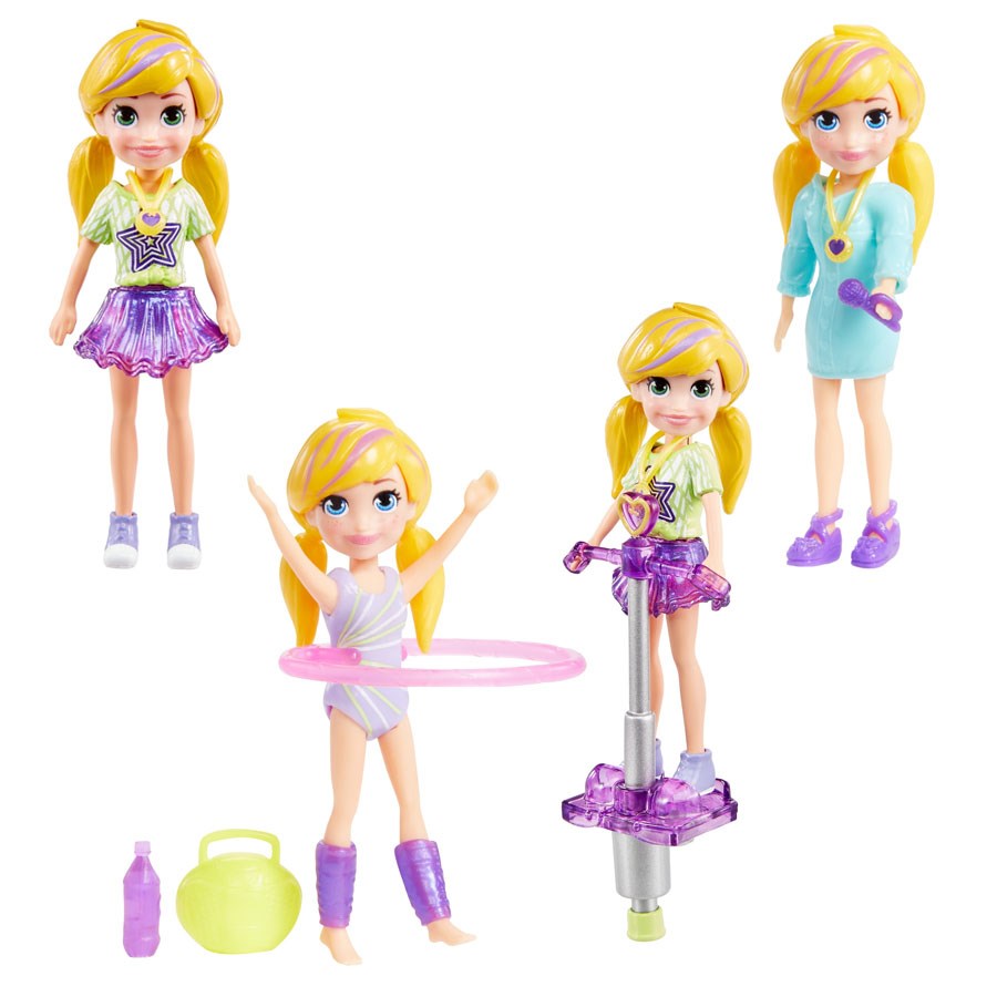 Polly Pocket ve Eğlenceli Dünyası Dans Eğlencesi Parti Paketi