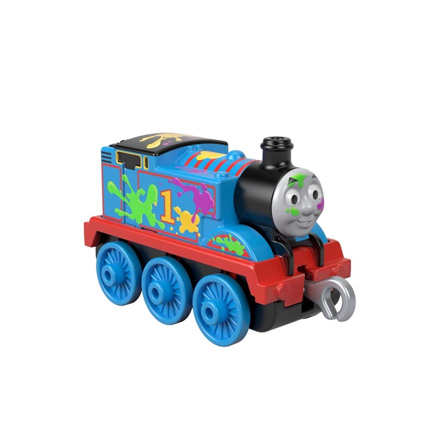 Thomas Friends Trackmaster Tekli Tren Paint Splat Thomas/