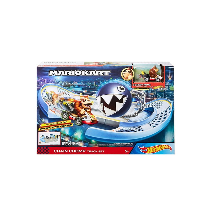 Hot Wheels Mario Kart Çılgın Yaratıklar Chain Chomp