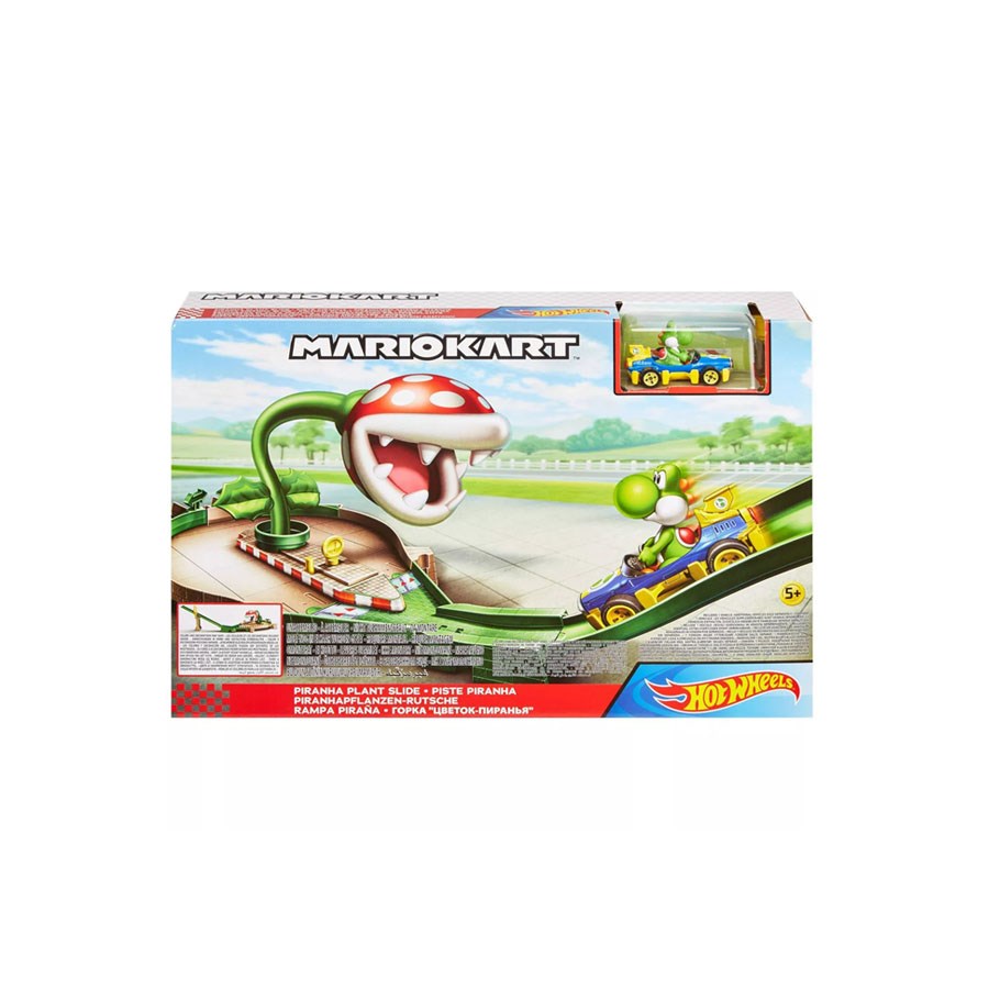 Hot Wheels Mario Kart Çılgın Yaratıklar Piranha Plant Slide