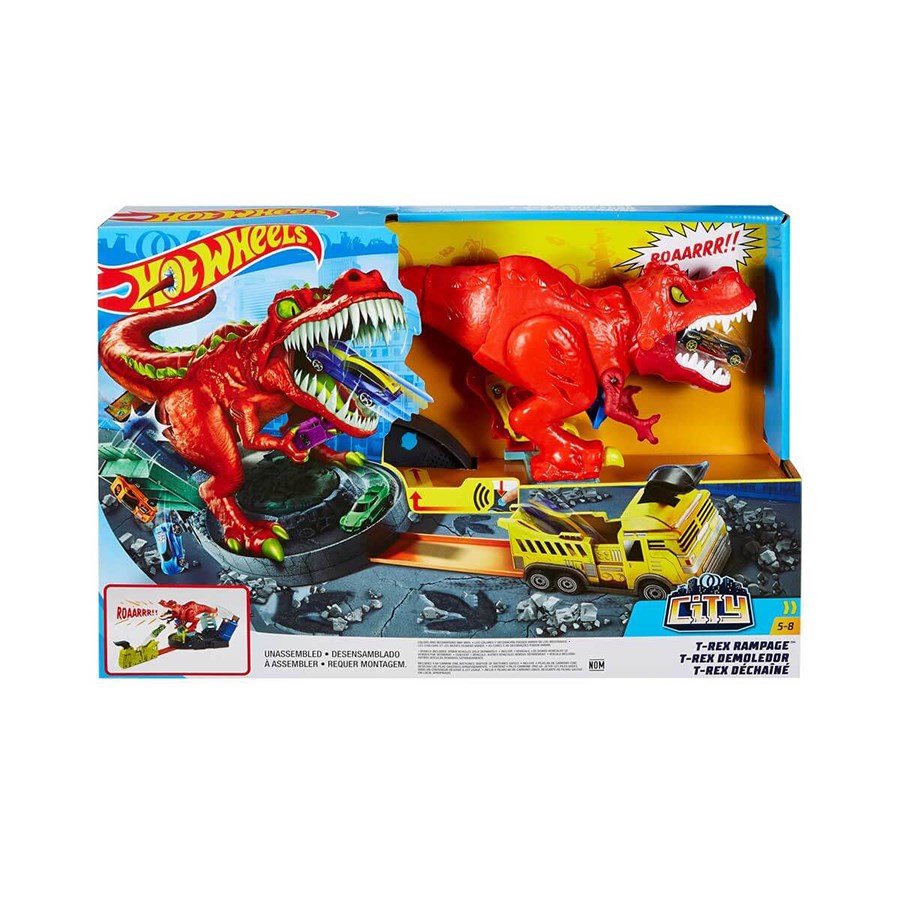 Hot Wheels T-rex Saldırısı Oyun Seti 