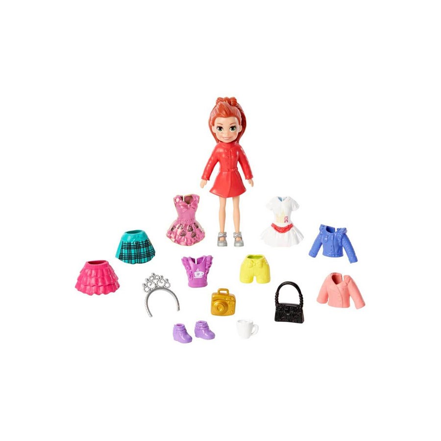 Polly Pocket Seyahatte Oyun Seti Avrupa Seyahati Seti