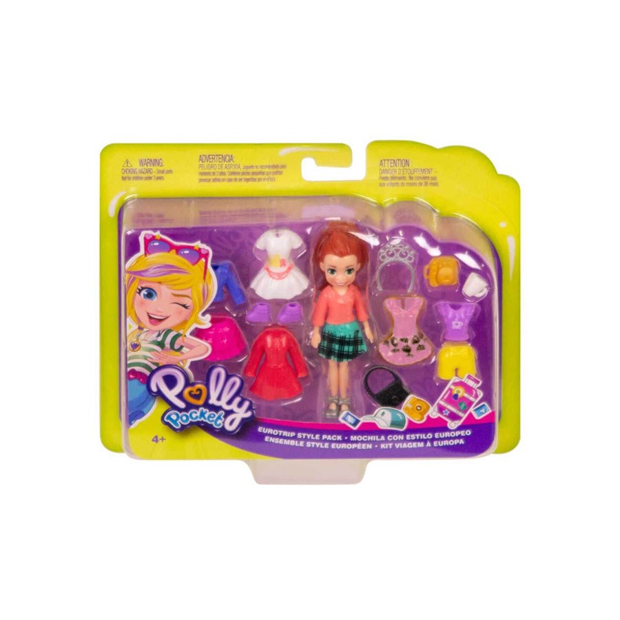 Polly Pocket Seyahatte Oyun Seti Avrupa Seyahati Seti