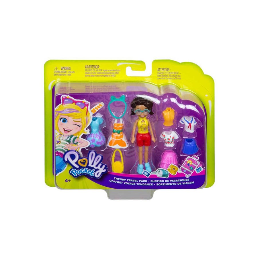 Polly Pocket Seyahatte Oyun Seti Son Moda Tatil Seti