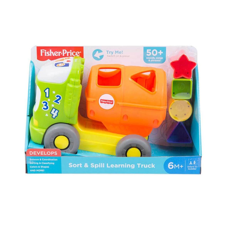 Fisher Price Eğitici Sevimli Kamyon 