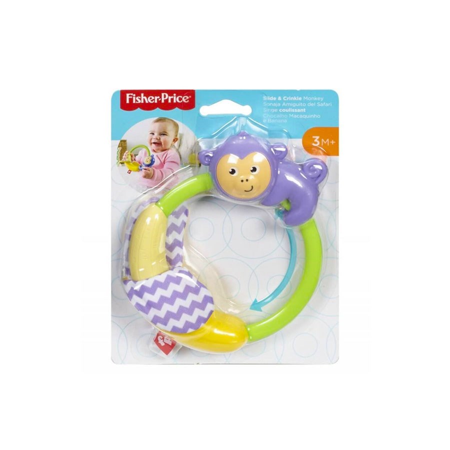 Fisher Price Sevimli Dostlar Dişlik ve Çıngıraklar Maymun