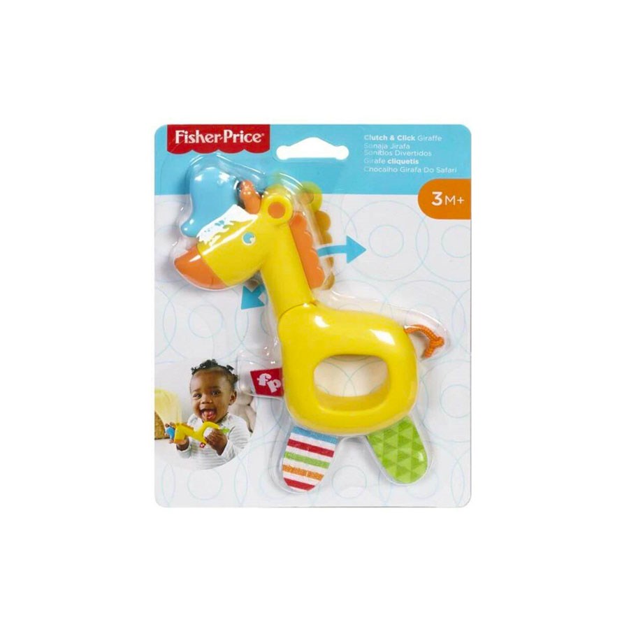 Fisher Price Sevimli Dostlar Dişlik ve Çıngıraklar Zürafa