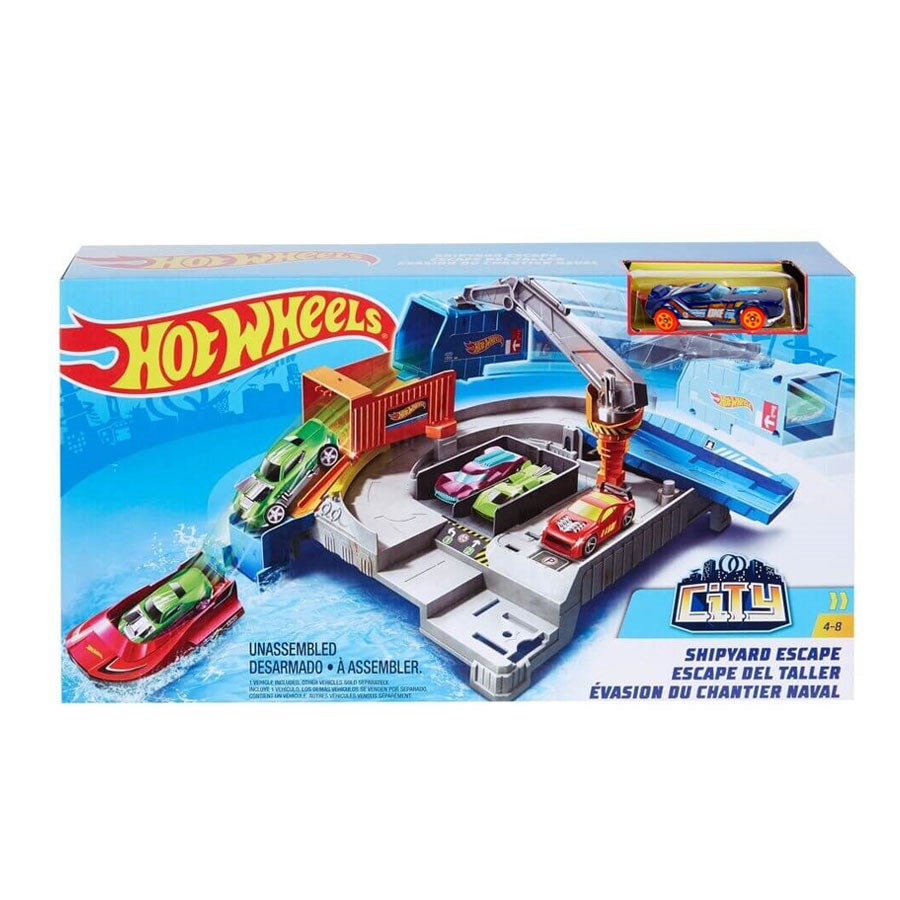 Hot Wheels Efsanevi Macera Serisi Tersaneden Kaçış