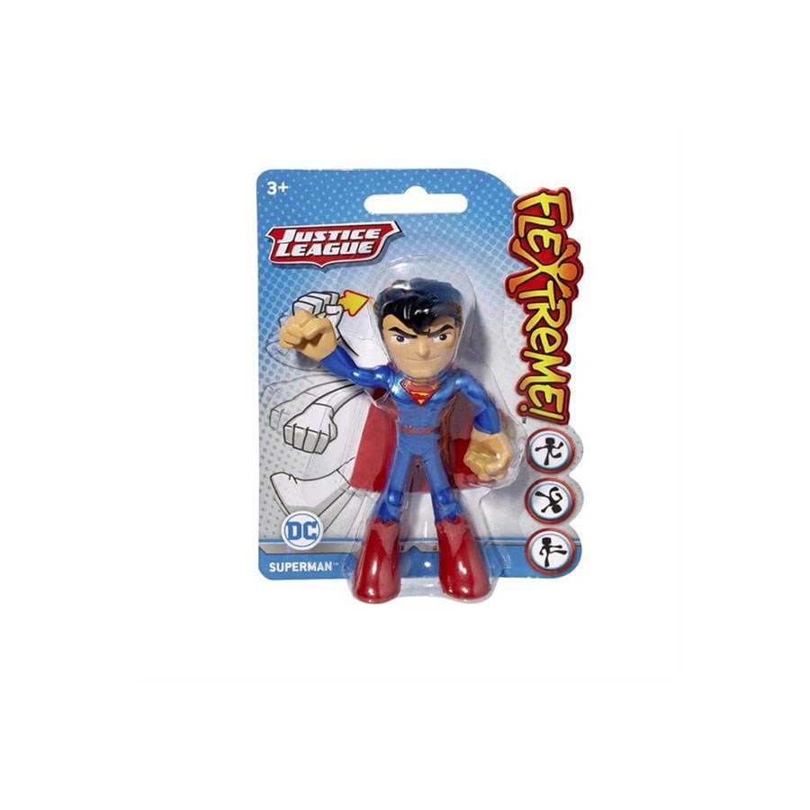 DC Justice League Bükülebilen Figürler 10 cm Superman