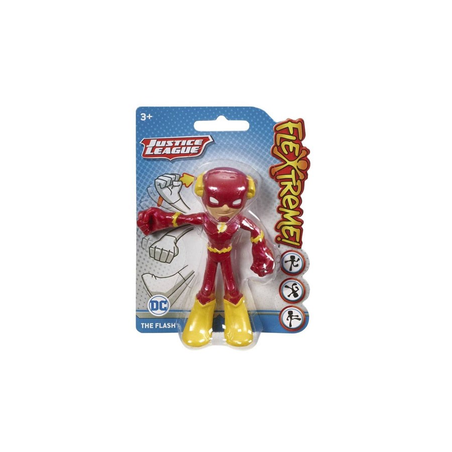 DC Justice League Bükülebilen Figürler 10 cm The Flash