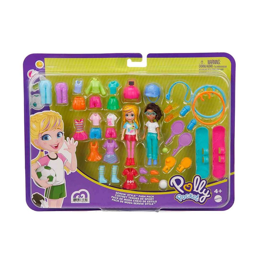 Polly Pocket Büyük Moda Seti Tenis Maçı Kıyafet Paketi