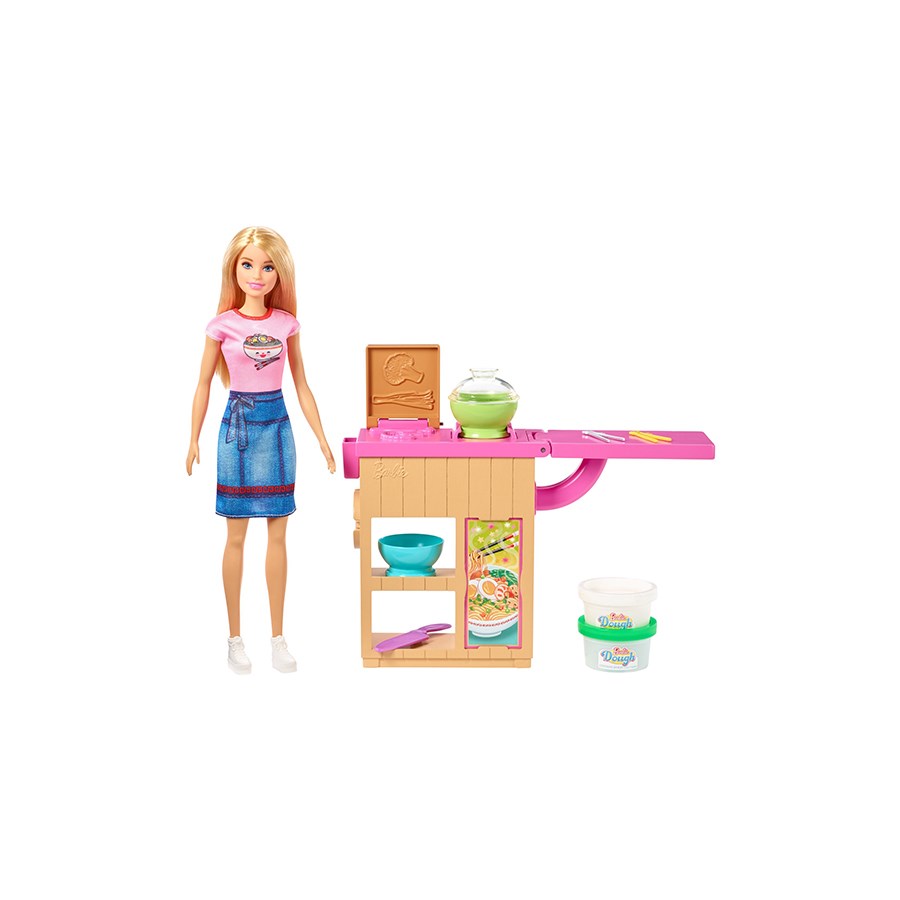Barbie Noodle Yapıyor Oyun Seti 