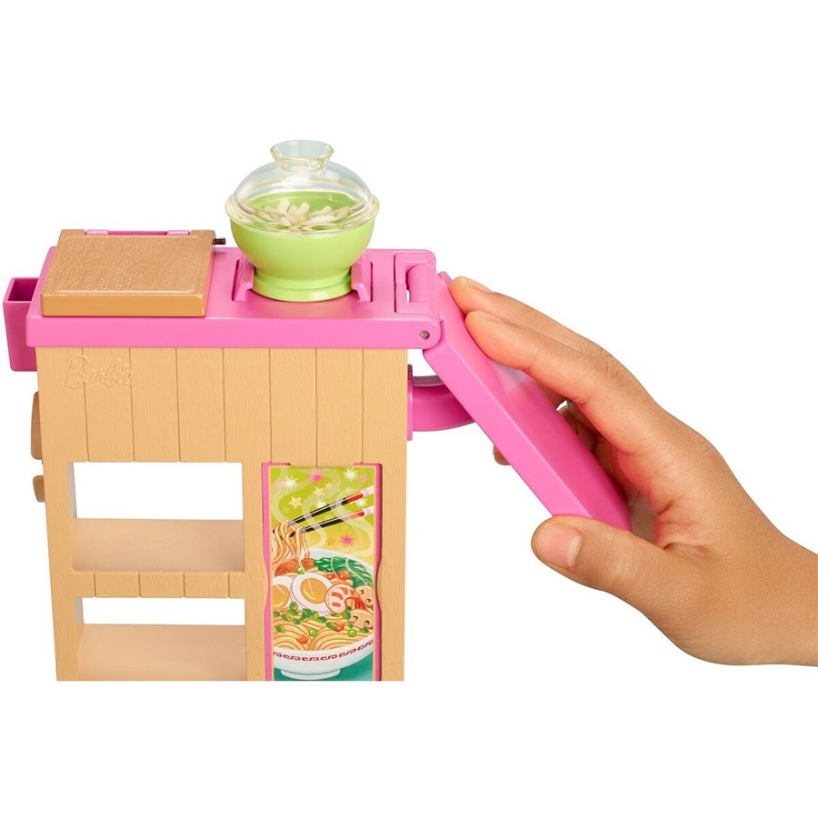 Barbie Noodle Yapıyor Oyun Seti 