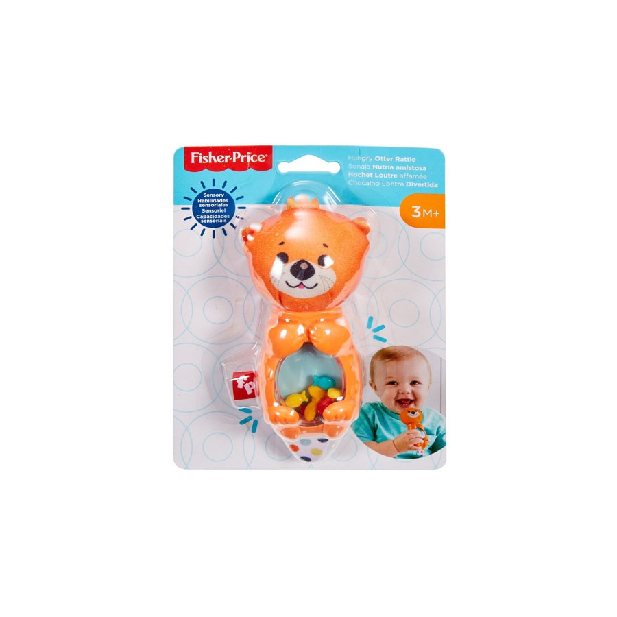 Fisher Price Eğlenceli Arkadaşlar Dişlik ve Çıngıraklar Su Samuru