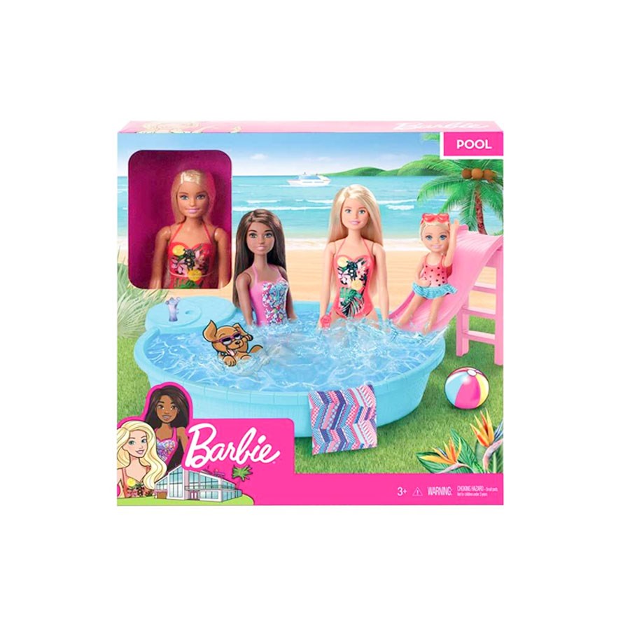 Barbie ve Eğlenceli Havuzu 