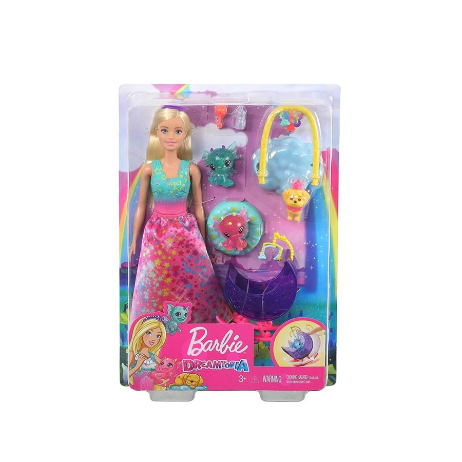 Barbie Dreamtopia Prenses Bebek ve Aksesuarları Gjk51
