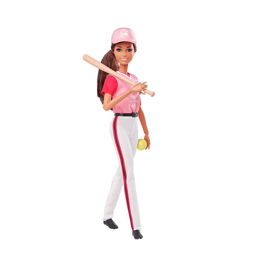 Barbie Olimpiyat Bebekleri Softbol