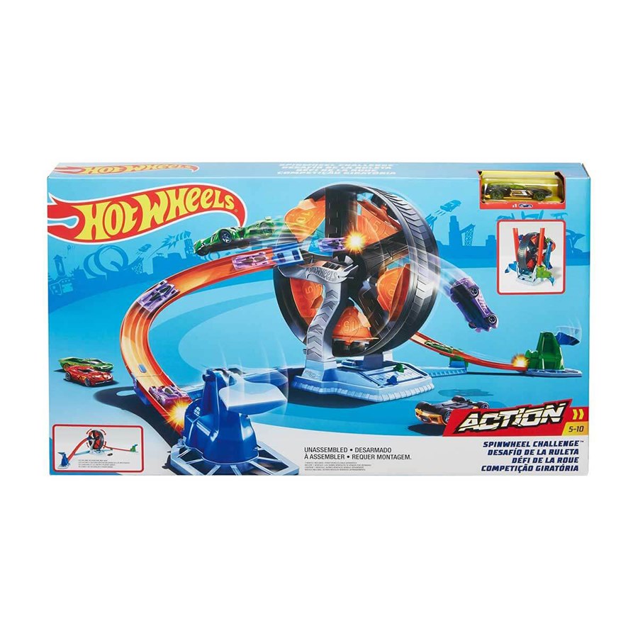 Hot Wheels Dönen Tekerlek Macerası Yarış Seti 