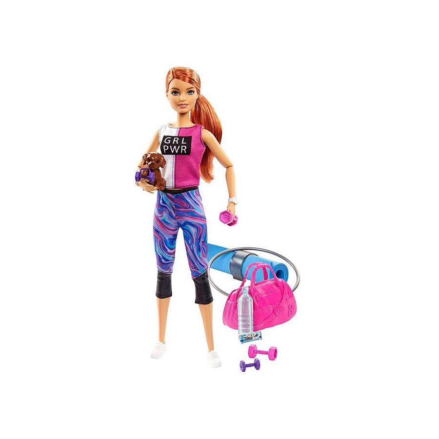 Barbie Spa Günü Bebekleri Spor