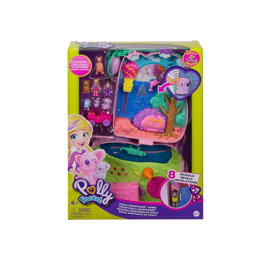 Polly Pocket Çanta Olabilen Micro Oyun Setleri Koala Adventures