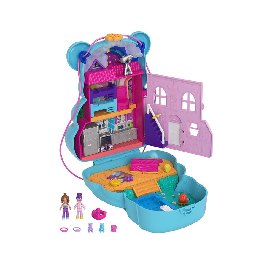 Polly Pocket Çanta Olabilen Micro Oyun Setleri Teddy Bear Pursehgc39