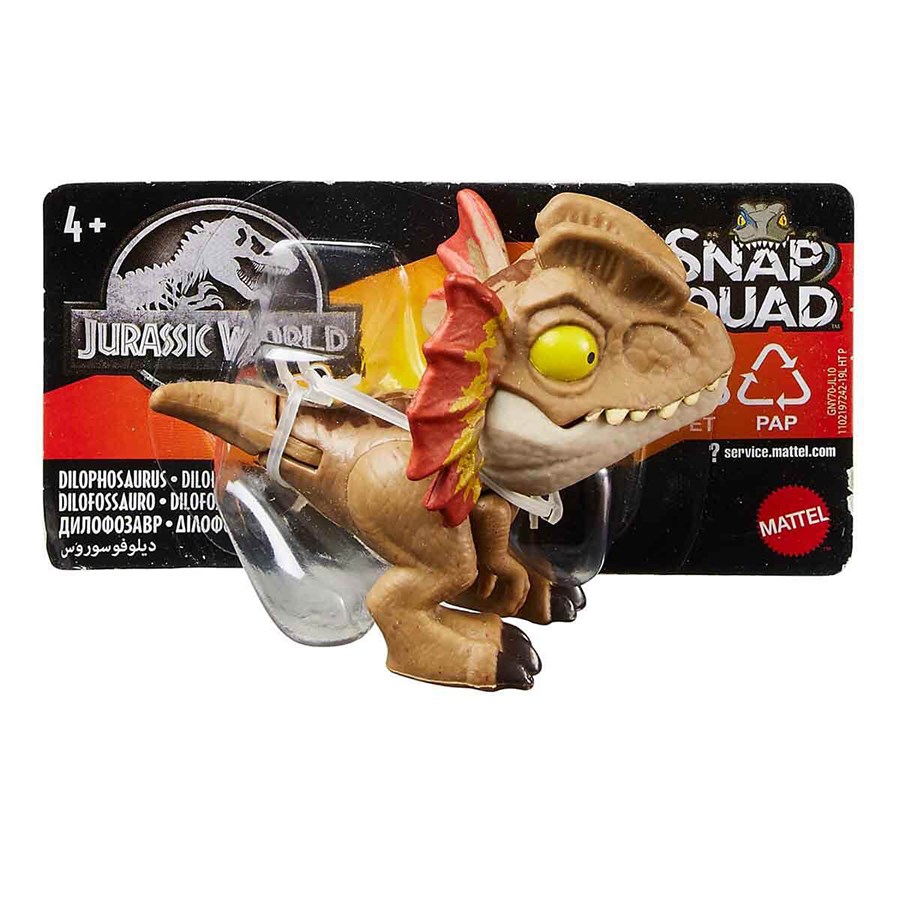 Jurassic World Mini Dinozorlar Dilophosaurus Kahverengi