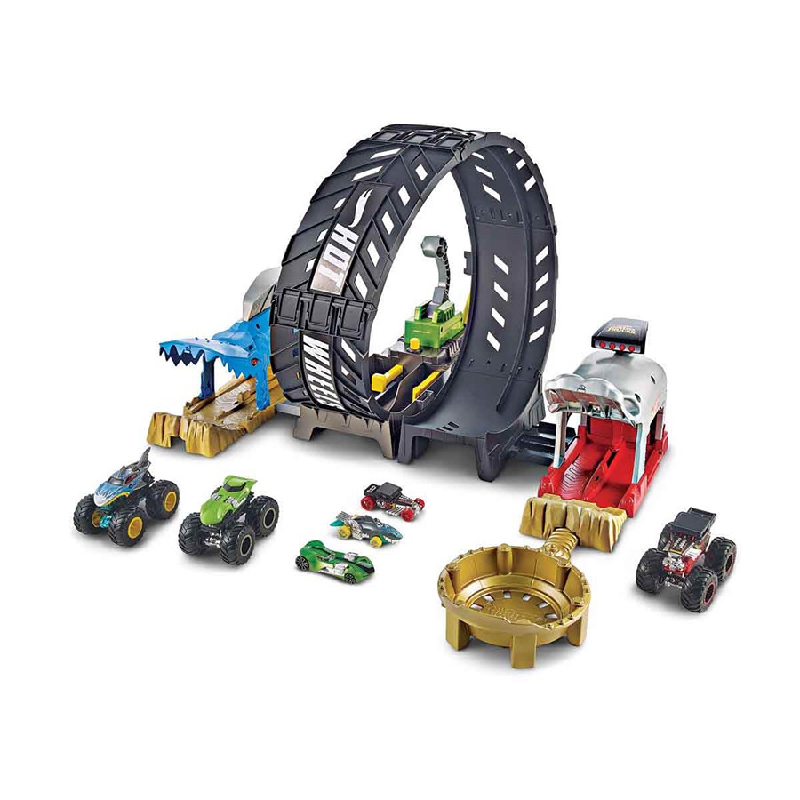 Hot Wheels Monster Trucks Efsane Çember Aksiyonu  