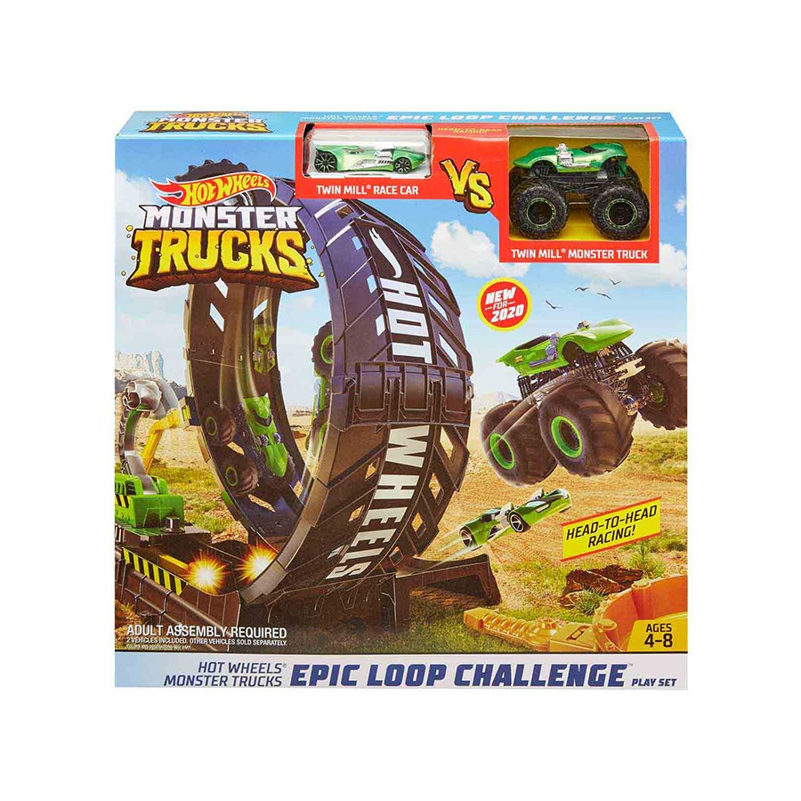 Hot Wheels Monster Trucks Efsane Çember Aksiyonu  