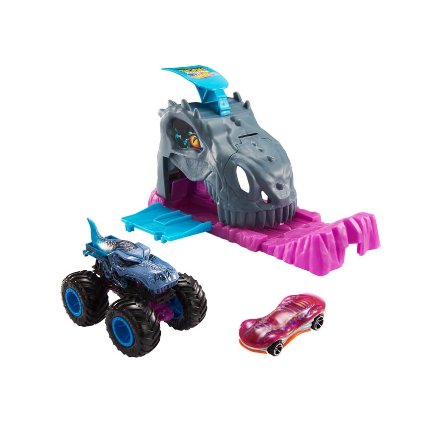 Hot Wheels Monster Trucks Fırlatıcılı Oyun Seti Gky00