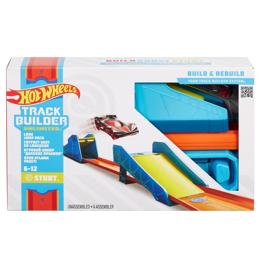 Hot Wheels Track Builder Tasarla Uzun Atlama Paketi