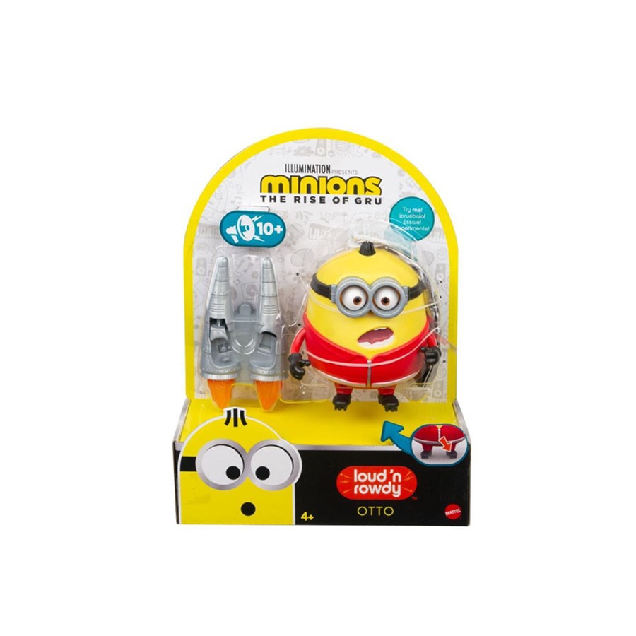 Minions 4'' Sesli Film Figürleri Otto