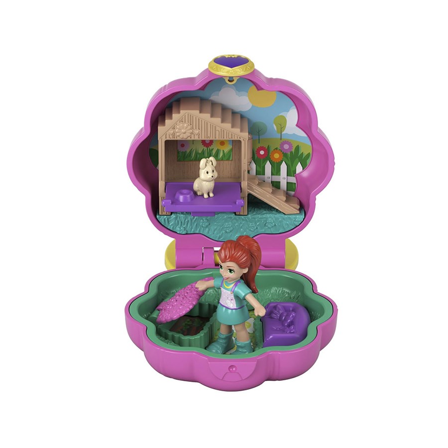 Polly Pocket Başlangıç Micro Oyun Setleri Açık Pembe Çiçek