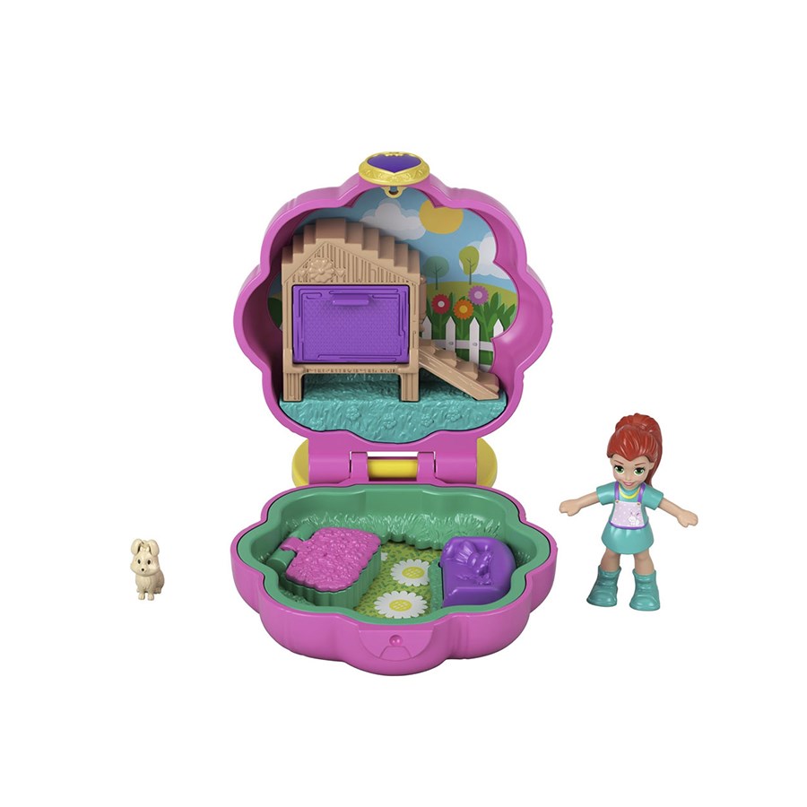 Polly Pocket Başlangıç Micro Oyun Setleri Açık Pembe Çiçek