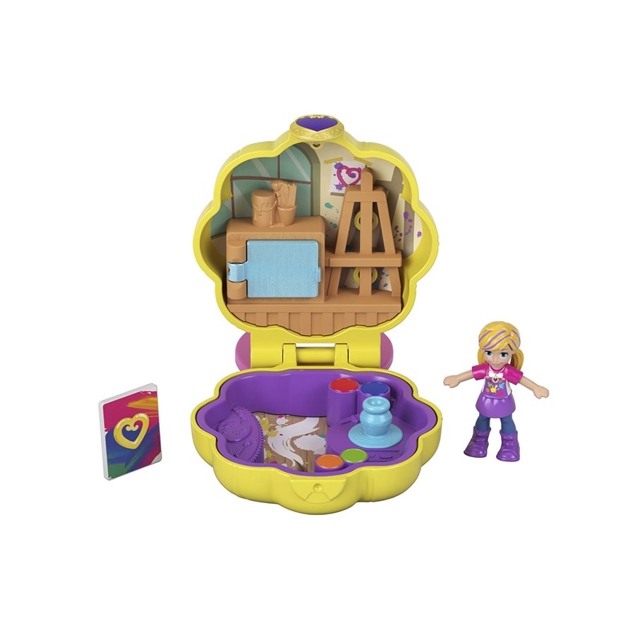 Polly Pocket Başlangıç Micro Oyun Setleri Sarı Çiçek