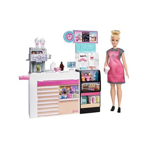 Barbie Kahve Dükkanı Oyun Seti