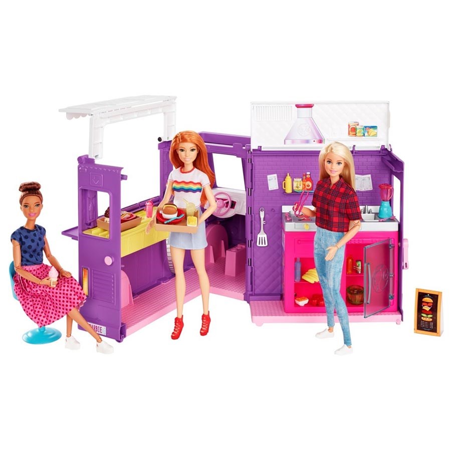 Barbie'nin Yemek Arabası Oyun Seti 