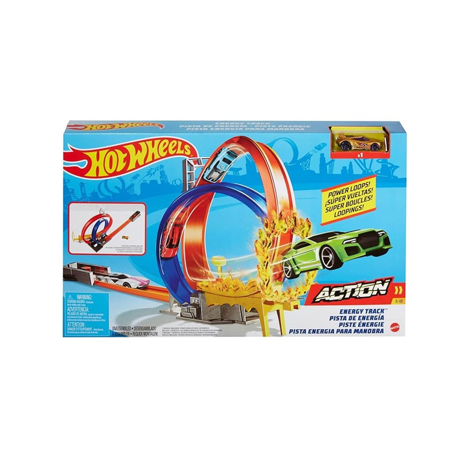 Hot Wheels Enerji Pisti Yarış Seti 