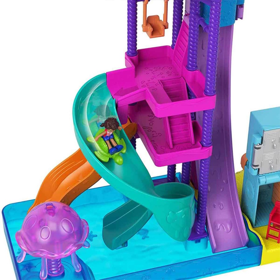 Polly Pocket Pollyville Kaydıraklı Su Parkı 