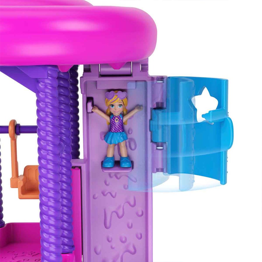 Polly Pocket Pollyville Kaydıraklı Su Parkı 