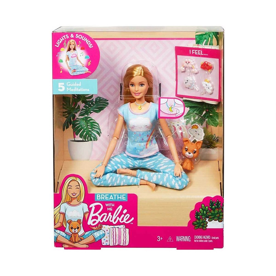 Barbie Nefes Egzersizi Bebeği 