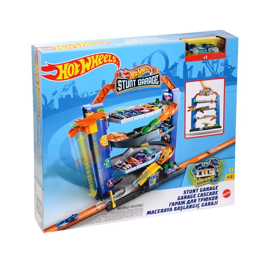 Hot Wheels Maceraya Başlangıç Garajı 4 Katlı 