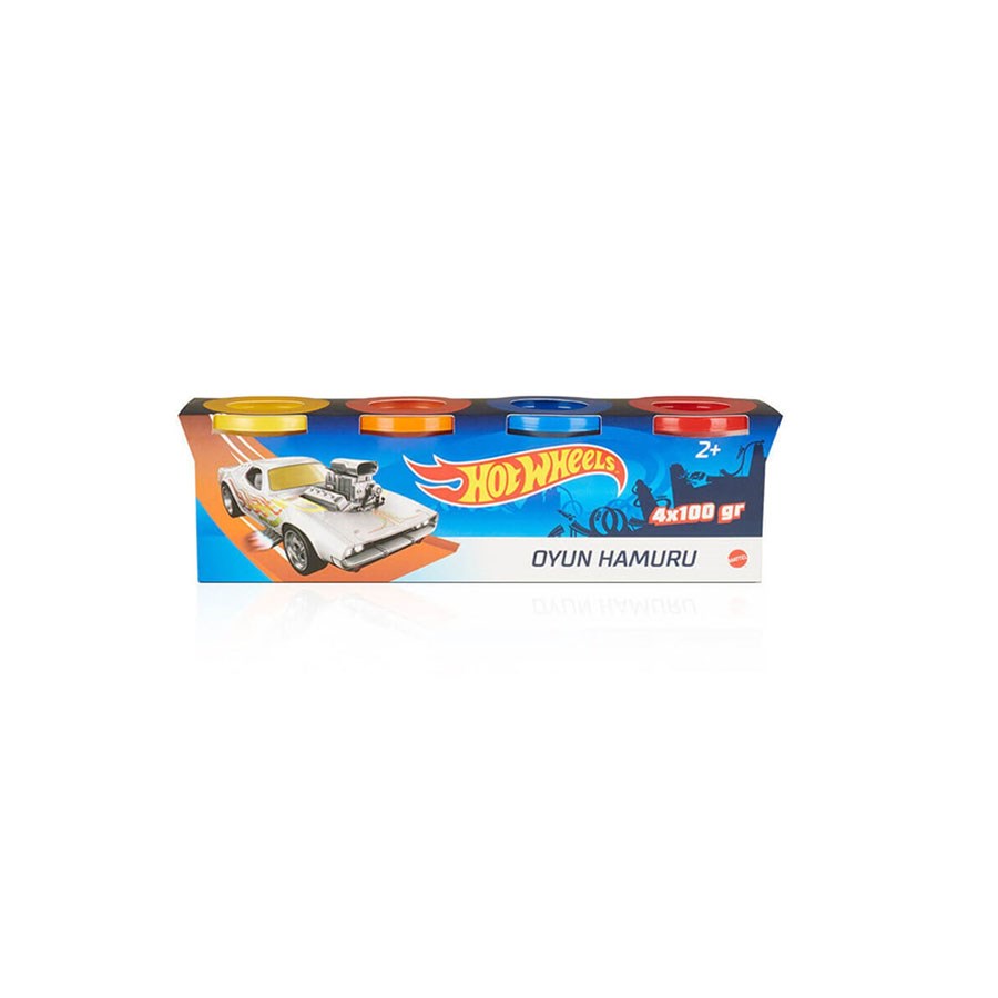 Hot Wheels 4'lü Oyun Hamuru 400 gr. 