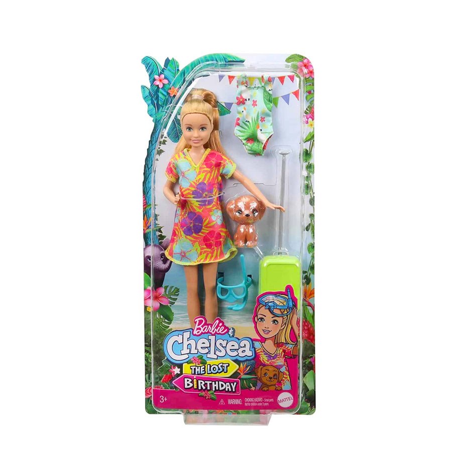 Barbie ve Chelsea Kayıp Doğum Günü Bebek ve Aksesuar Grt89