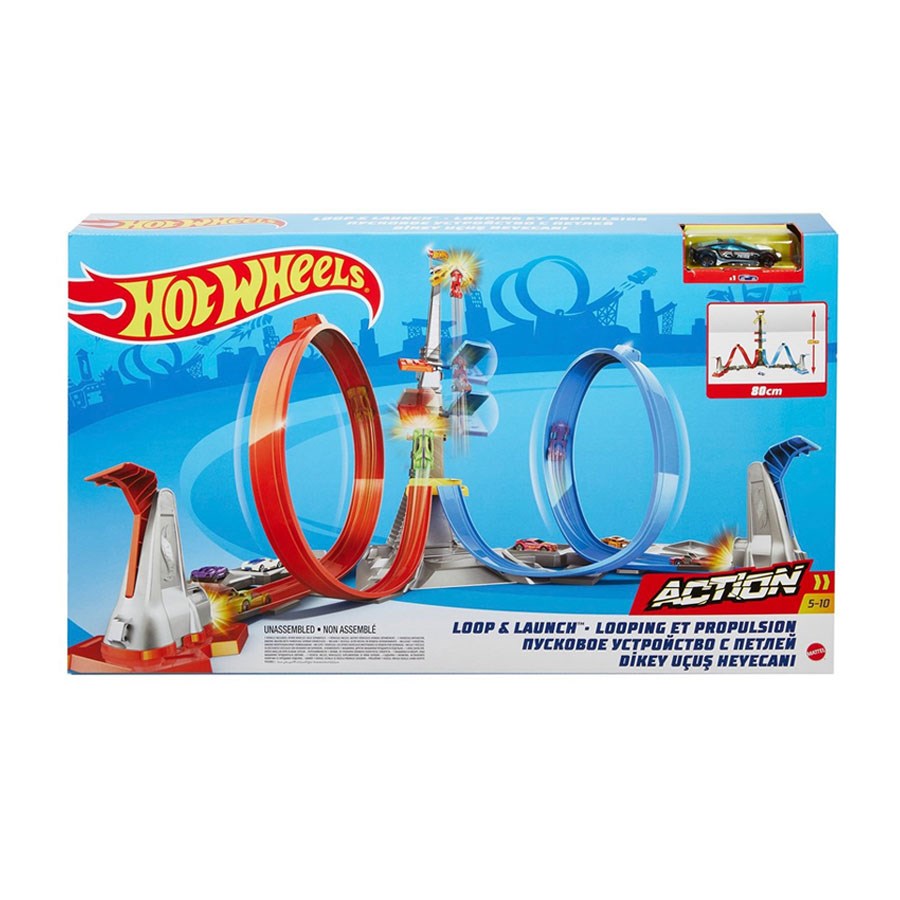 Hot Wheels Dikey Uçuş Heyecan Yarış Seti 