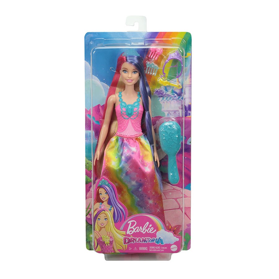 Barbie Dreamtopia Uzun Saçlı Bebekler Prenses