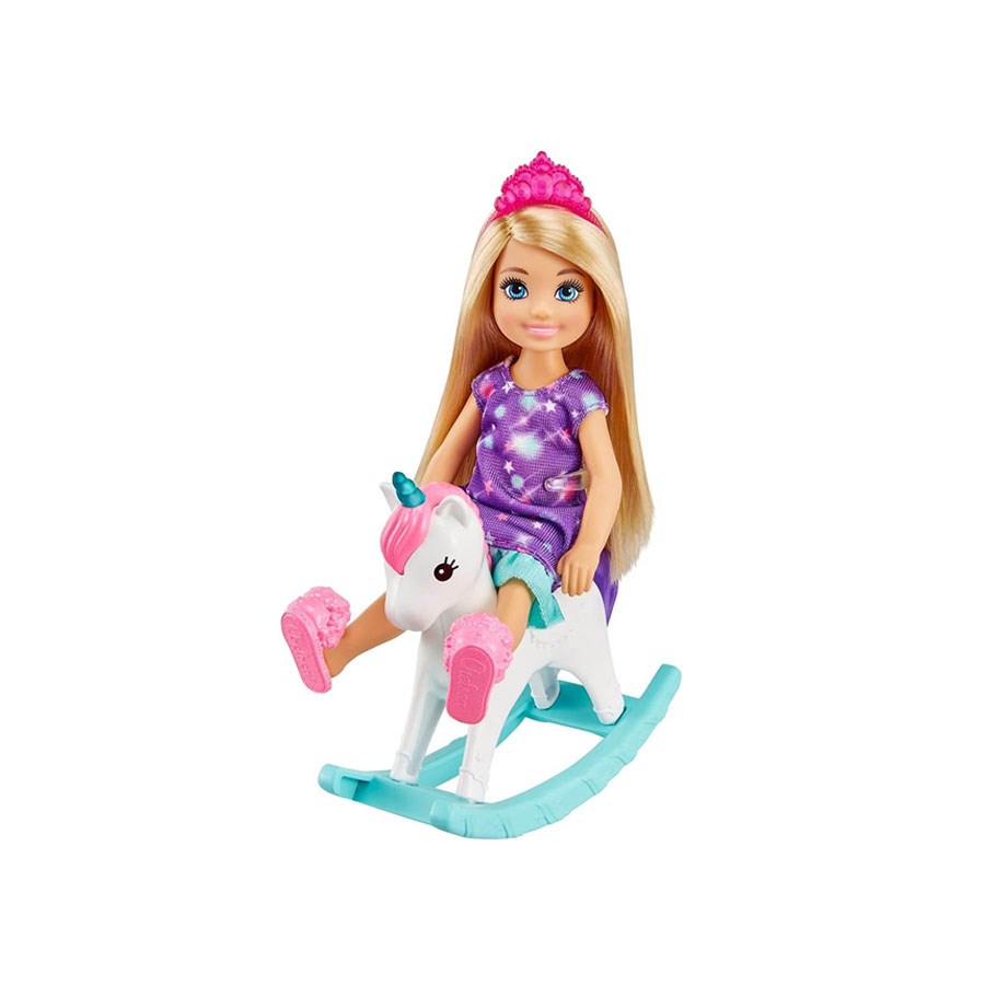 Barbie Dreamtopia Chelsea ve Eğlenceli Dünyası Oyun Seti Gtf50
