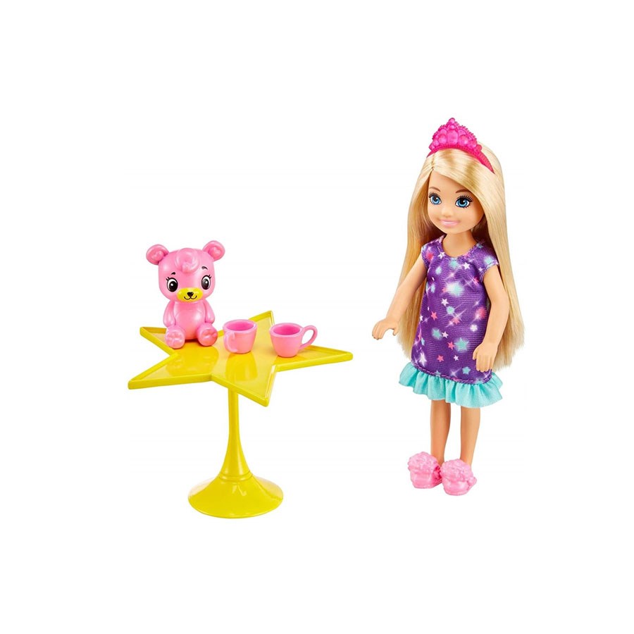 Barbie Dreamtopia Chelsea ve Eğlenceli Dünyası Oyun Seti Gtf50