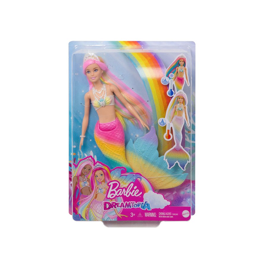 Barbie Dreamtopia Renk Değiştiren Sihirli Denizkızı 